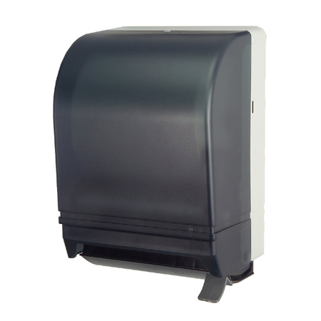  Palmer Push Lever Roll Towel Dispenser  Dark Translucent ea (PFT210TS) 