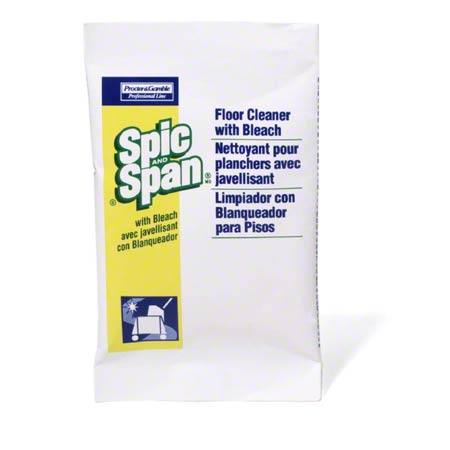  P&G Spic & Span Floor Cleaner With Bleach 2.2 oz. Packet  45/cs (PGC02010) 