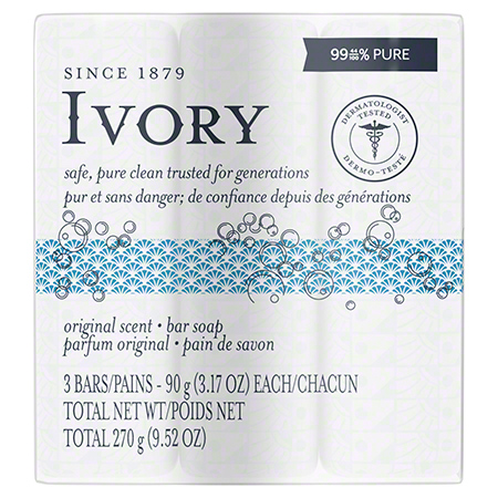 P&G Classic Ivory Personal Bar Soap 3.1 oz.  24/3/cs (PGC12364) 