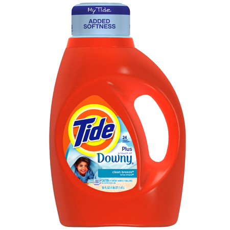  Tide With A Touch of Downy Clean Breeze 50 oz.  6/cs (PGC13808) 