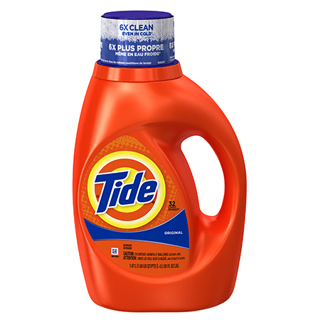  2X Ultra Tide Original Scent Laundry Detergent 50 oz  6/cs (PGC13878) 