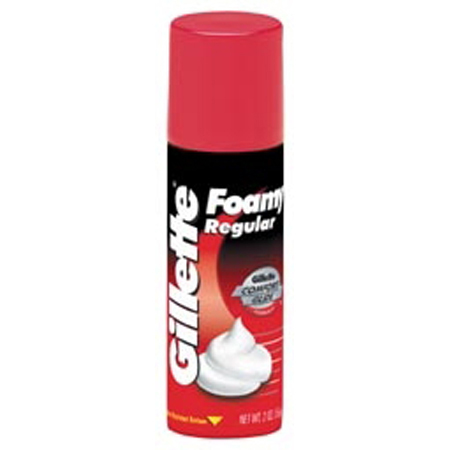  P&G Gillette Foamy Shaving Cream 6.25 oz.  12/cs (PGC24030) 