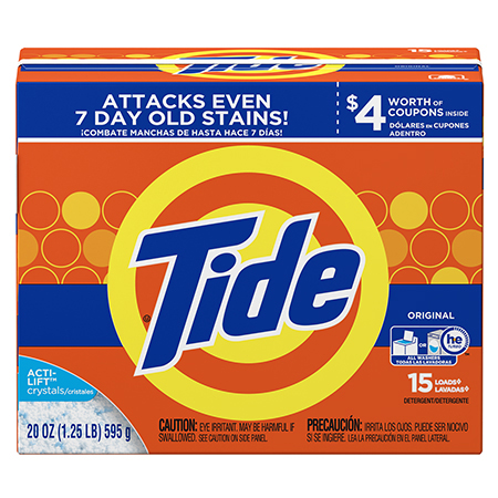  P&G Ultra Tide Powder Laundry Detergent 20 oz.  15/cs (PGC27782) 