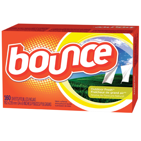  Bounce Dryer Sheets 25 ct.  15/cs (PGC36000) 