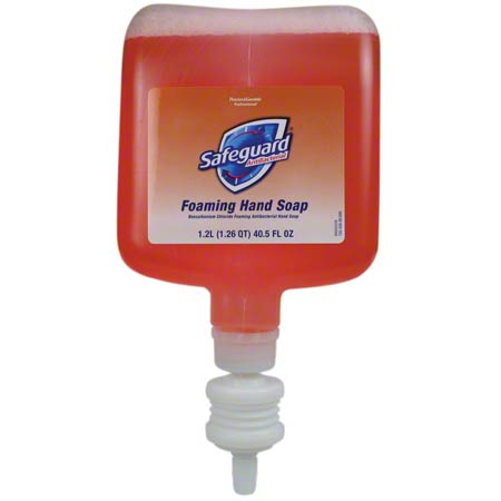  P&G Safeguard Antibacterial Foaming Hand Soap 1.2 L, Closed Loop  4/cs (PGC47435) 