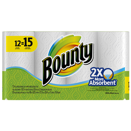  P&G Bounty Paper Towel 55 ct.  1/12/cs (PGC88197) 