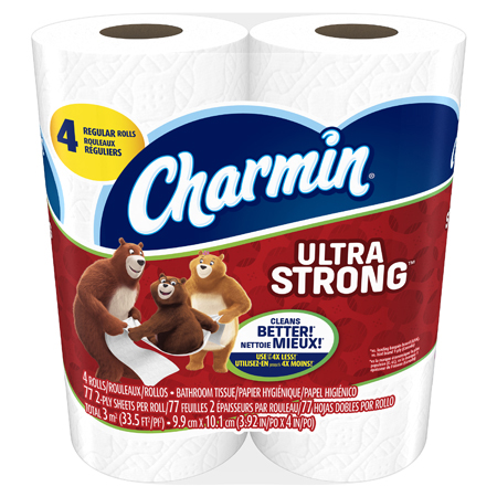  P&G Charmin Ultra Strong Bathroom Tissue 4.0 x 3.92  24/4/cs (PGC94141) 