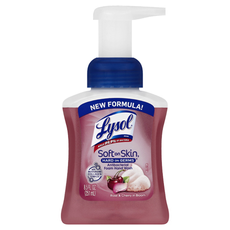  Lysol Touch of Foam Antibacterial Hand Wash 8.5 oz.  6/cs (REC00316) 