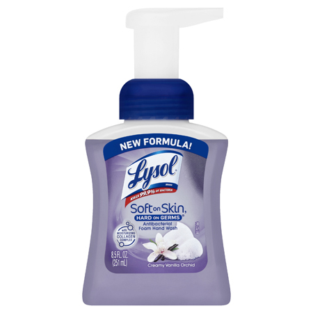  Lysol Touch of Foam Antibacterial Hand Wash 8.5 oz.  6/cs (REC00317) 