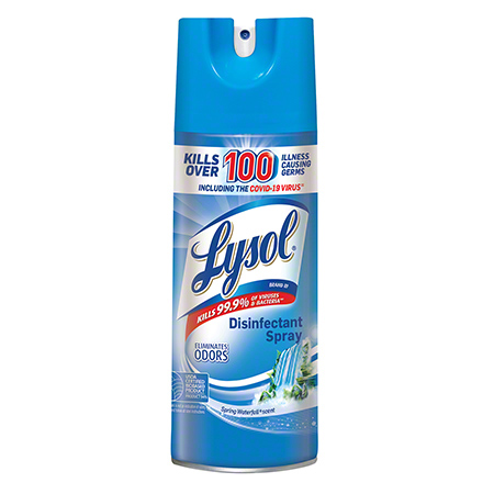  Lysol Disinfectant Spray 12 oz., Spring Water Fall  12/cs (REC02845) 