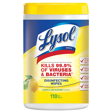  Lysol Brand Disinfecting Wipes 110 ct.  6/cs (REC78849) 