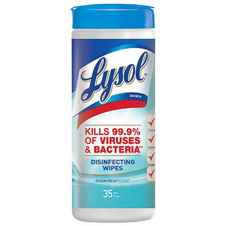  Lysol Brand Disinfecting Wipes 35 ct.  12/cs (REC81146) 