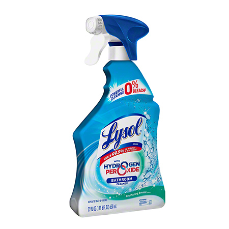  Lysol Power & Free Bathroom Cleaner 22 oz.  12/cs (REC85668) 