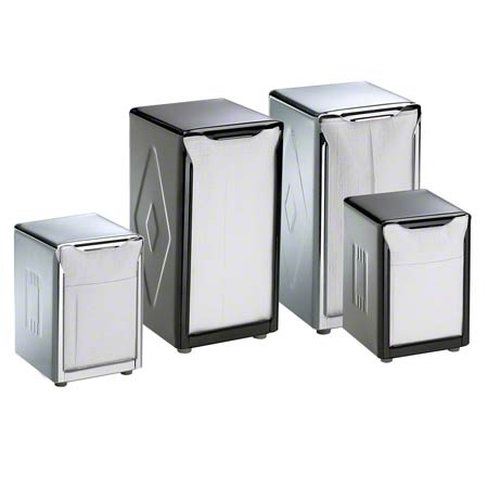  San Jamar Table-Top Napkin Dispensers Stainless Steel (SANH985X) 