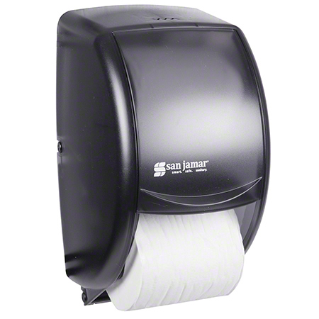  San Jamar Classic Duett Standard Tissue Dispenser Black (SANR3500TBK) 