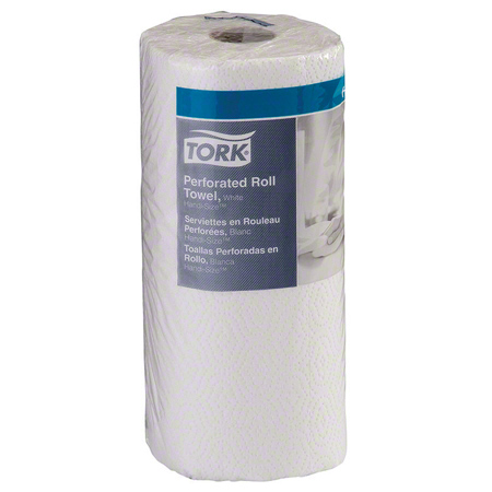  SCA Tork Advanced 2-Ply Perforated Towel Roll 120 ct. White 30/cs (SCAHB9201) 