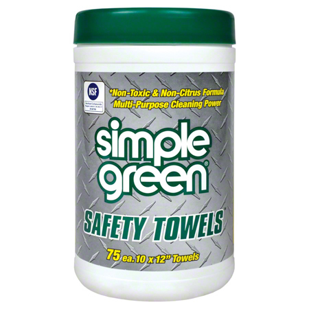  Simple Green Safety Towel 75 ct.  6/cs (SMP13351) 
