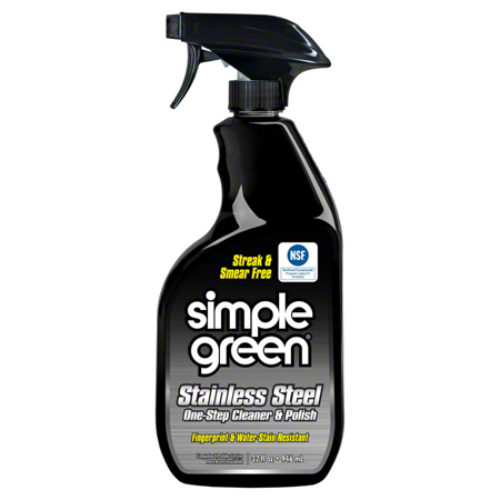  Simple Green Stainless Steel One-Step Cleaner 32 oz.  12/cs (SMP18300) 