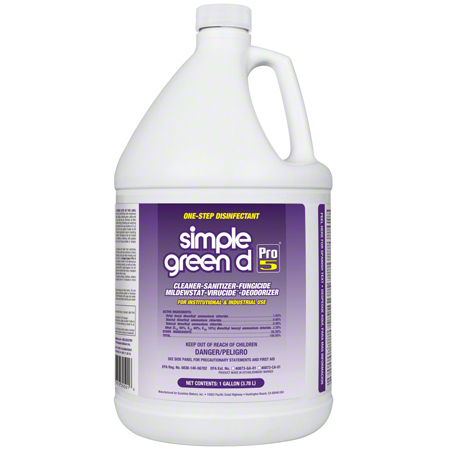  Simple Green D Pro 5 Disinfectant Gal.  4/cs (SMP30501) 