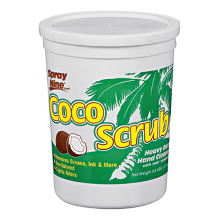  Spray Nine Coco Scrub Paste Type Hand Cleaner 3.8 lbs.  6/cs (SN14104) 