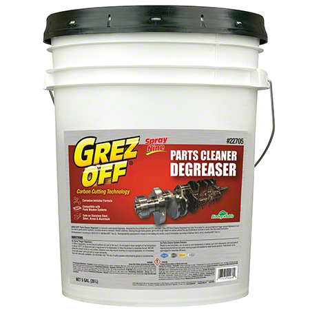  Spray Nine Grez-Off Heavy Duty Degreaser 5 Gal.  ea (SN22705) 