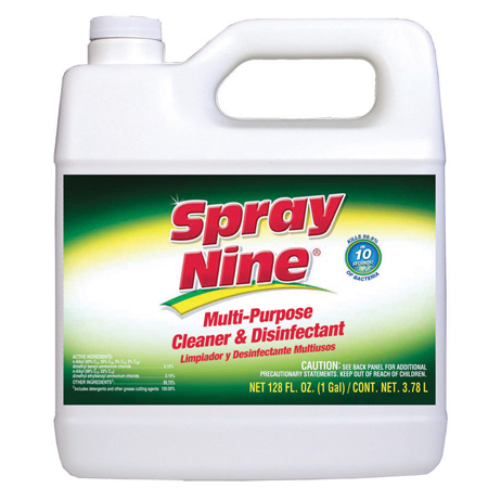  Spray Nine Multi-Purpose Cleaner/Disinfectant 4 oz.  24/cs (SN26705) 