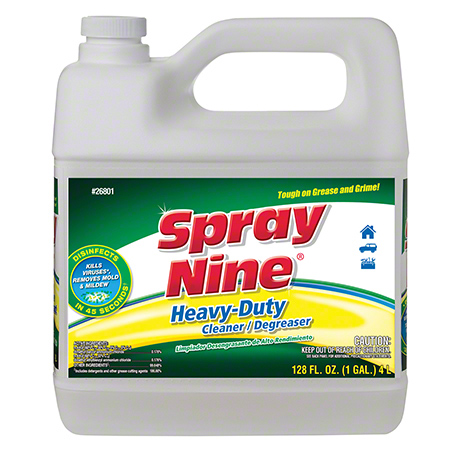  Spray Nine Multi-Purpose Cleaner/Disinfectant Gal.  6/cs (SN26801) 