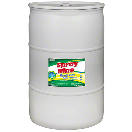  Spray Nine Multi-Purpose Cleaner/Disinfectant 55 Gal. Drum  ea (SN26855) 
