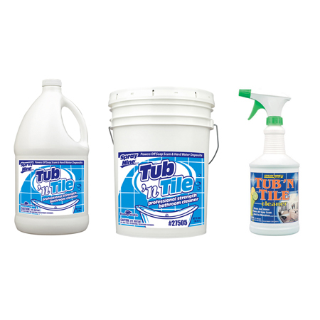  Spray Nine Tub 'N Tile Cleaner Gal.  6/cs (SN27501) 