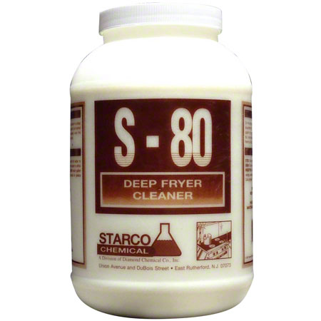  Starco S-80 Deep Fry Cleaner 9 lb.  4/cs (STA15802) 