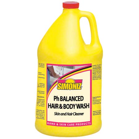  Simoniz pH Balanced Hair & Body Wash Gal.  4/cs (SZCS0285004) 