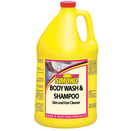  Simoniz Body Wash & Shampoo Gal.  4/cs (SZCS0325004) 