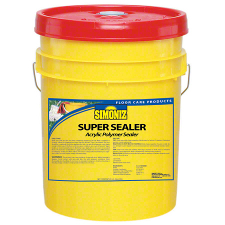  Simoniz Super Sealer Acrylic Floor Sealer 5 Gal.  ea (SZCS0700005) 