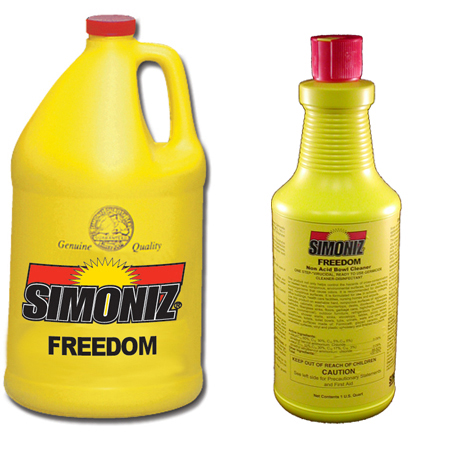 Simoniz Freedom Non-Acid Bowl Cleaner Qt.  12/cs (SZF1235012) 