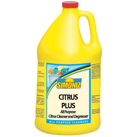  Simoniz Citrus Plus All-Purpose Cleaner & Degreaser Gal.  4/cs (SZH1140004) 