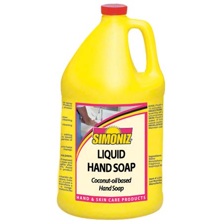  Simoniz Liquid Hand Soap Gal.  4/cs (SZL2148004) 