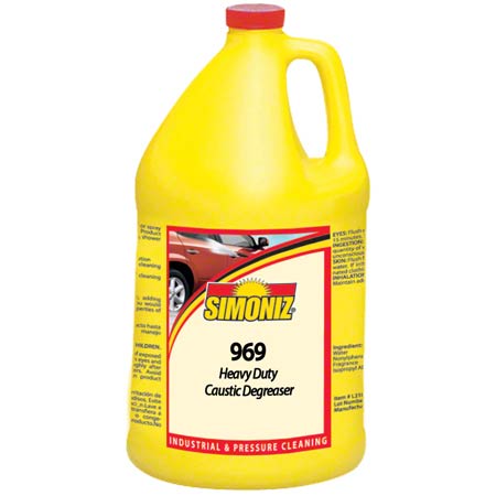 Simoniz 969 Heavy Duty Caustic Liquid Gal.  4/cs (SZNU1800004) 