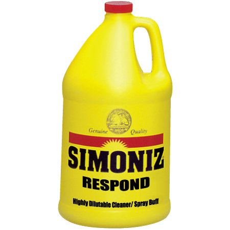  Simoniz Respond Cleaner/Spray Buff Gal.  4/cs (SZR035004) 
