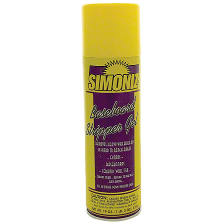  Simoniz Baseboard Stripper Gel 20 oz.  12/cs (SZS3343012) 